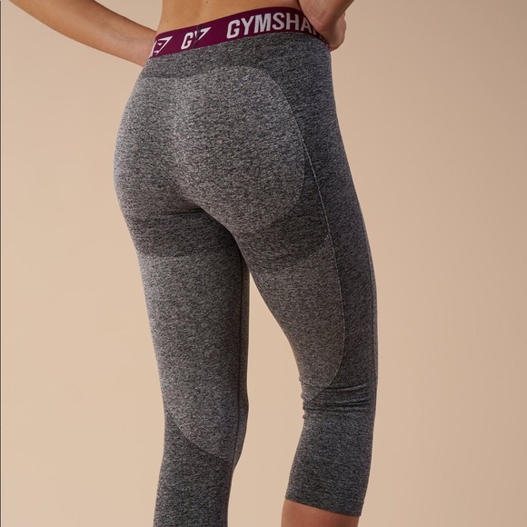 NWOT Gymshark Cropped Flex Leggings - Picture 6 of 7